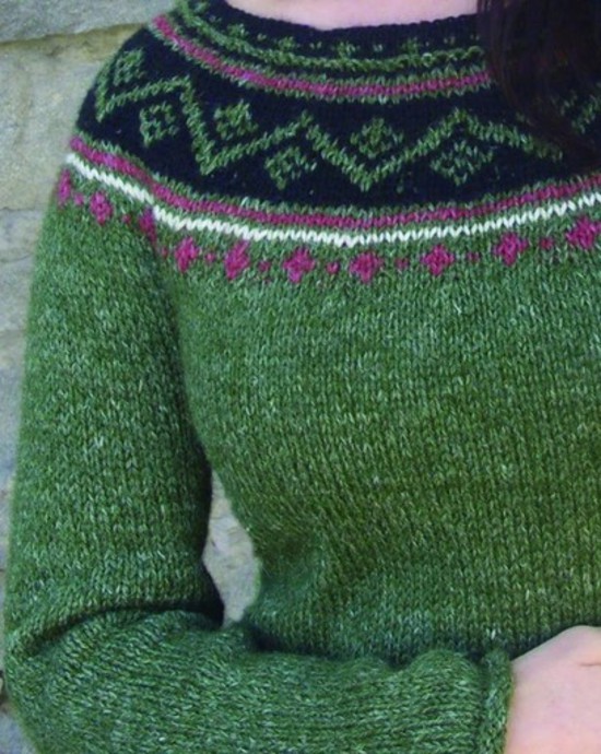 Fabulous Fairisle - Hemp and Wool Knitting Pattern image 2